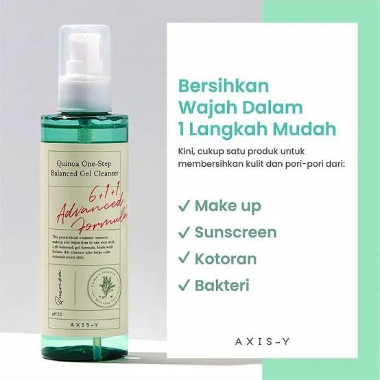 AXIS-Y Quinoa One Step Balanced Gel Cleanser 180 ml β Korea