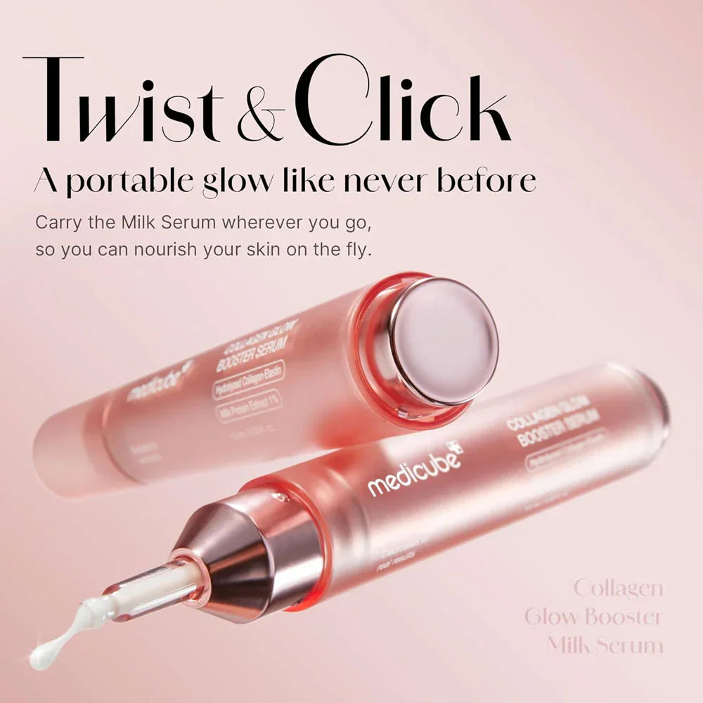 Medicube Collagen Glow Booster Milk Serum β Twist & Click