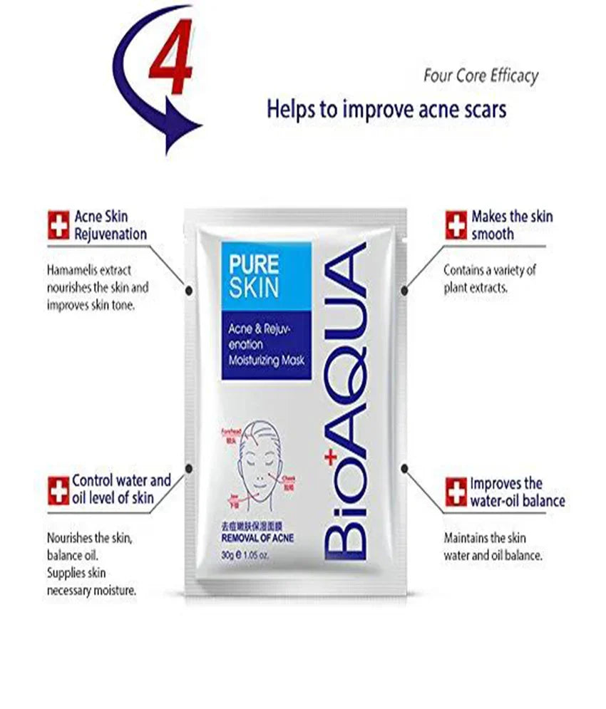 BIOAQUA Pure Skin β Acne & Rejuvenation Mask