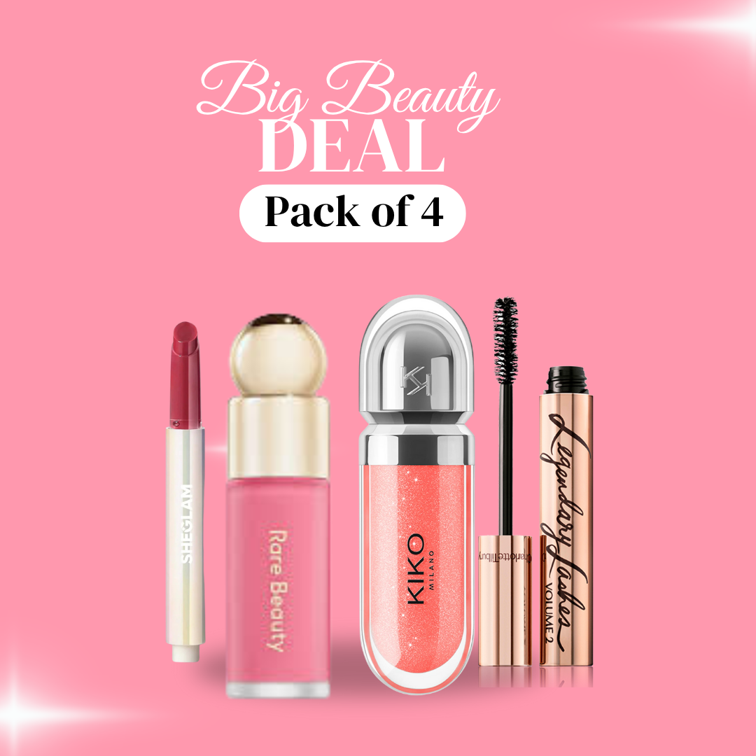 Big Beauty Deal | KIko Lipgloss | Rare Beauty Blush | Sheglam Lip Plumper| charlotte tilbury mascara