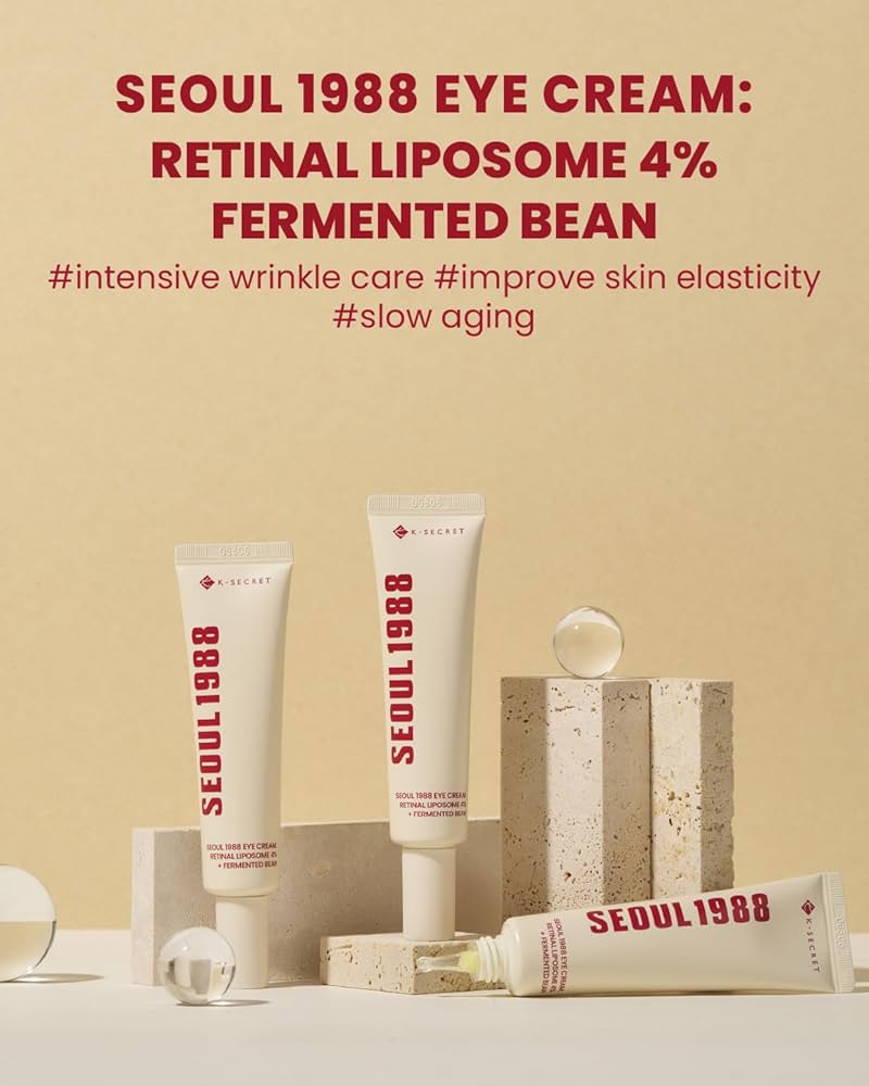 SEOUL 1988 Eye Cream: Retinal Liposome 4% + Fermented Bean [30ml]