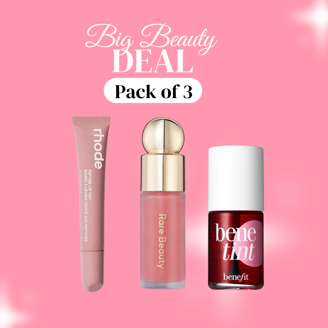 Big Beauty Deal |Rhode lip tint |rare beauty Blush |Benefit tint