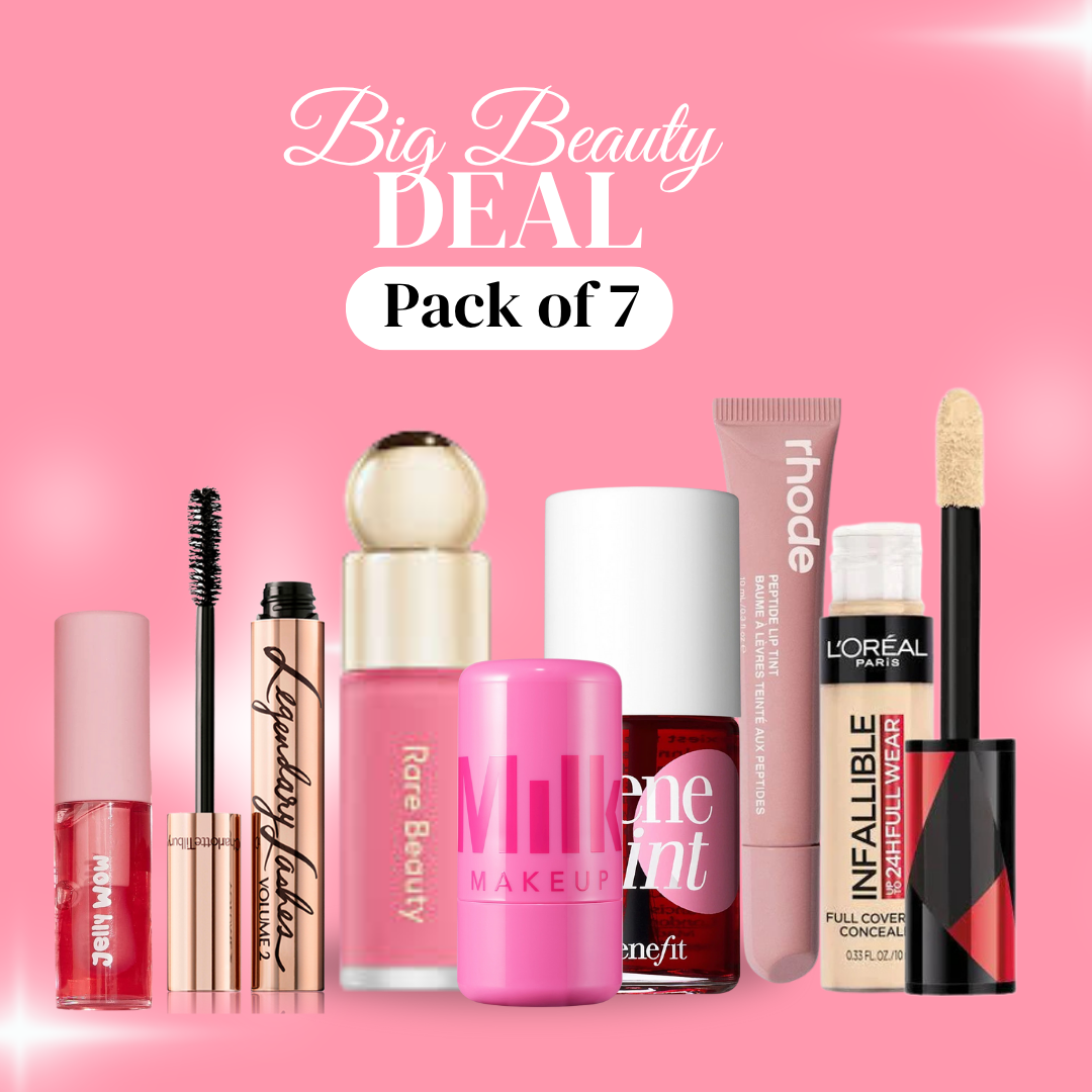 Big Beauty Deal | Rhode Lip Gloss | Rare Beauty Blush | L'Oréal Concealer | Benetint | Milk Tint | Charlotte Tilbury Mascara